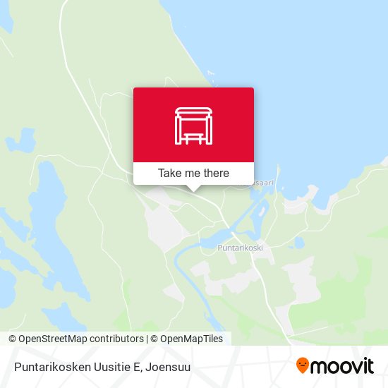 Puntarikosken Uusitie E map