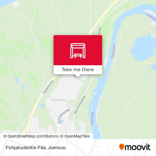 Pohjatuulentie Pää map