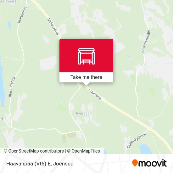 Haavanpää (Vt6) E map
