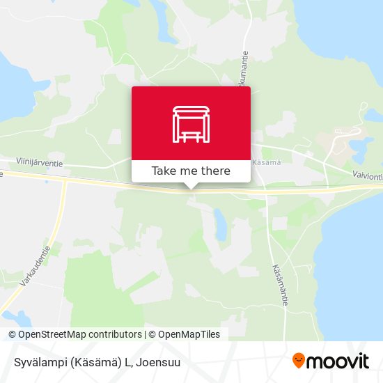 Syvälampi (Käsämä) L map