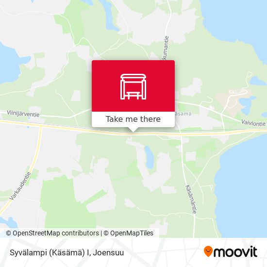 Syvälampi (Käsämä) I map