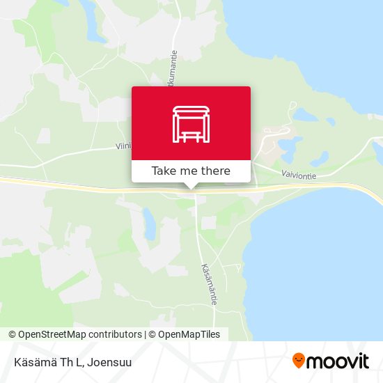 Käsämä Th L map