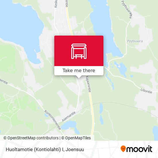 Huoltamotie (Kontiolahti) I map