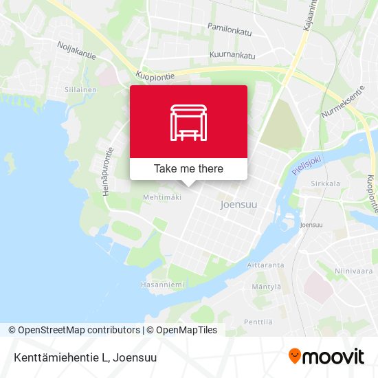 Kenttämiehentie L map