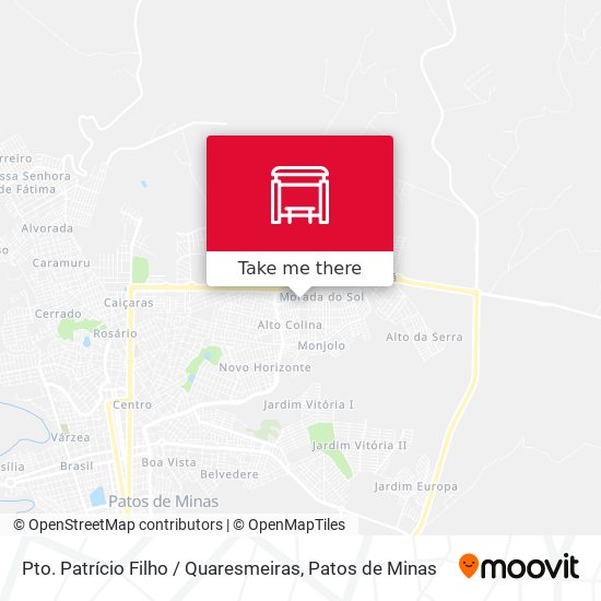Pto. Patrício Filho / Quaresmeiras map