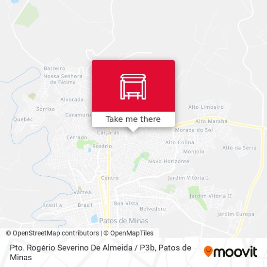 Pto. Rogério Severino De Almeida / P3b map