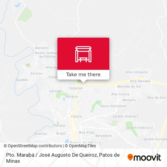 Pto. Marabá / José Augusto De Queiroz map