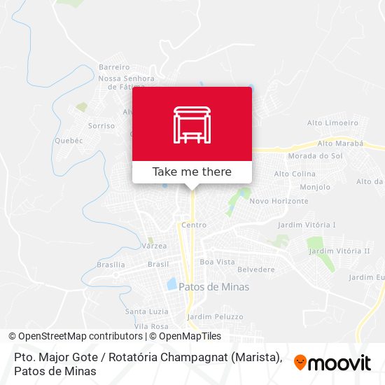Pto. Major Gote / Rotatória Champagnat (Marista) map