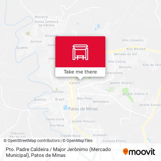 Pto. Padre Caldeira / Major Jerônimo (Mercado Municipal) map