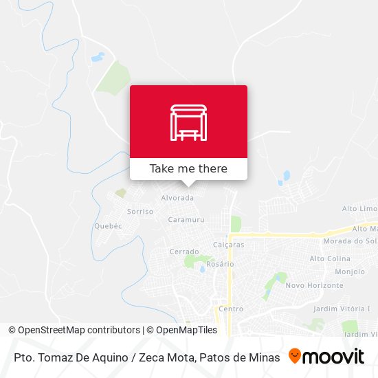 Pto. Tomaz De Aquino / Zeca Mota map
