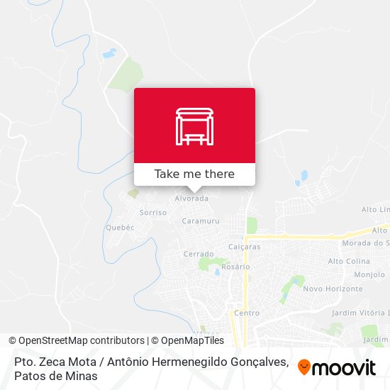 Pto. Zeca Mota / Antônio Hermenegildo Gonçalves map
