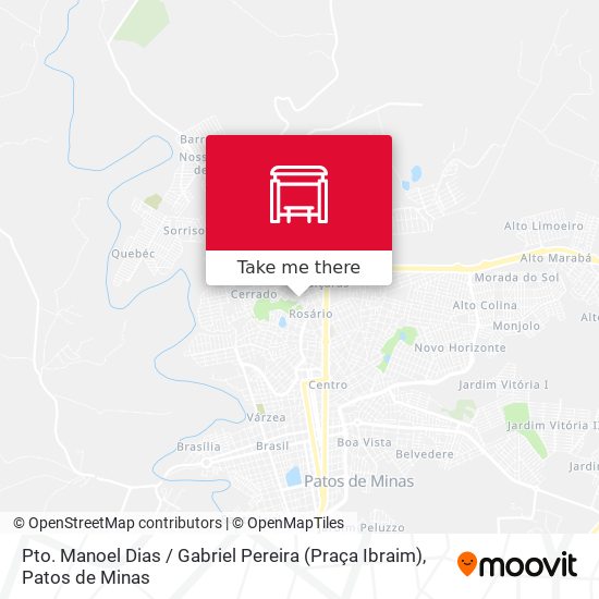 Pto. Manoel Dias / Gabriel Pereira (Praça Ibraim) map