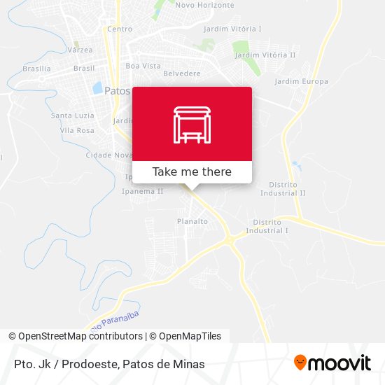 Pto. Jk / Prodoeste map