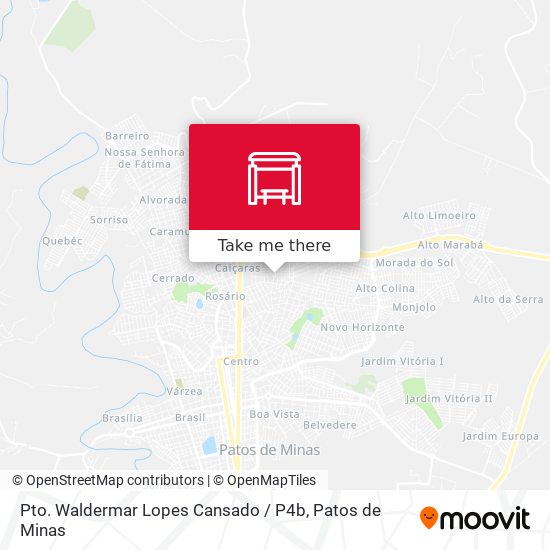 Pto. Waldermar Lopes Cansado / P4b map