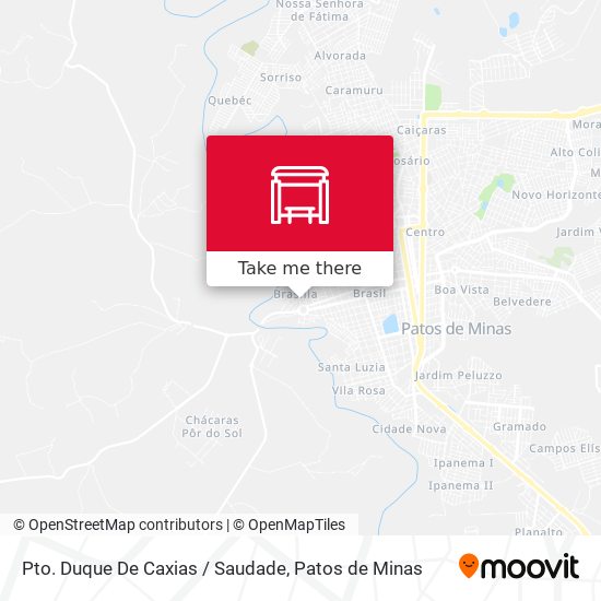 Pto. Duque De Caxias / Saudade map