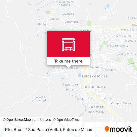 Pto. Brasil / São Paulo (Volta) map