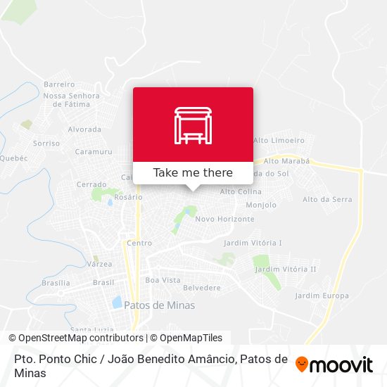 Pto. Ponto Chic / João Benedito Amâncio map