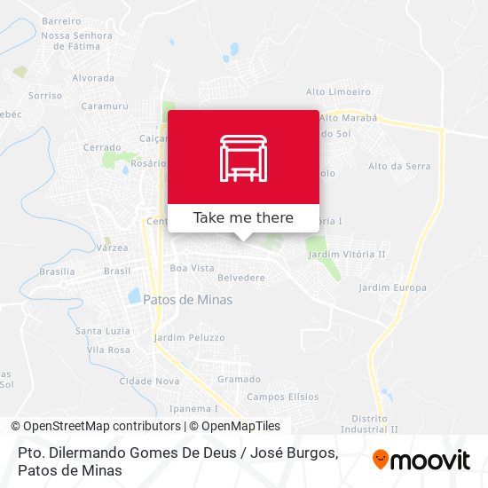 Pto. Dilermando Gomes De Deus / José Burgos map