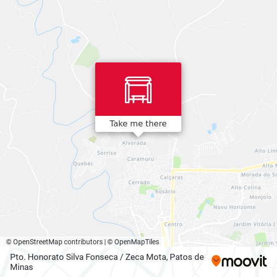 Pto. Honorato Silva Fonseca / Zeca Mota map
