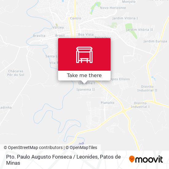 Pto. Paulo Augusto Fonseca / Leonides map