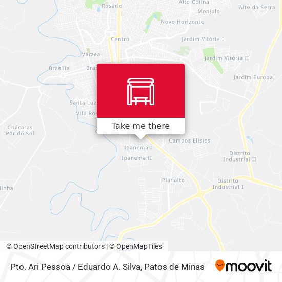 Pto. Ari Pessoa / Eduardo A. Silva map