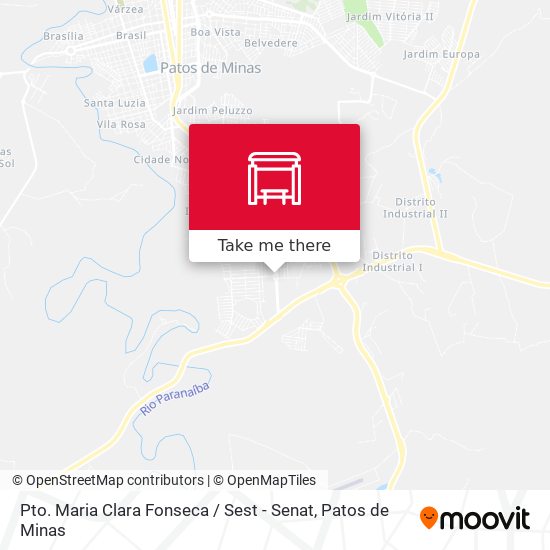 Pto. Maria Clara Fonseca / Sest - Senat map