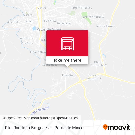 Pto. Randolfo Borges / Jk map
