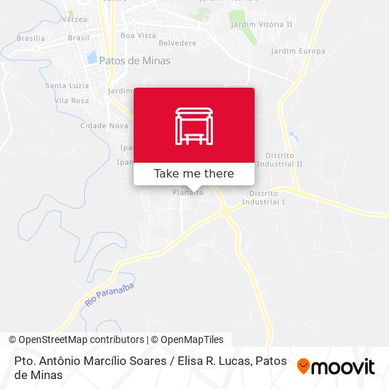 Pto. Antônio Marcílio Soares / Elisa R. Lucas map