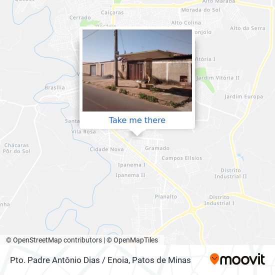 Pto. Padre Antônio Dias / Enoia map