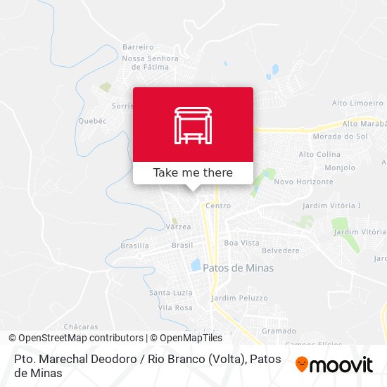 Pto. Marechal Deodoro / Rio Branco (Volta) map