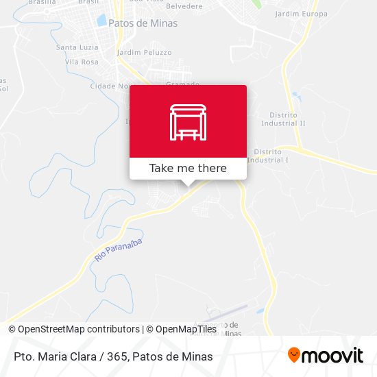 Pto. Maria Clara / 365 map