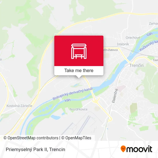 Priemyselný Park II map