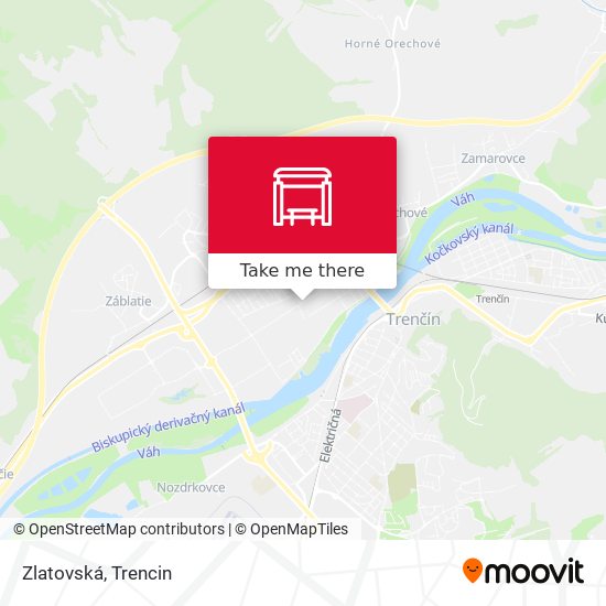 Zlatovská map