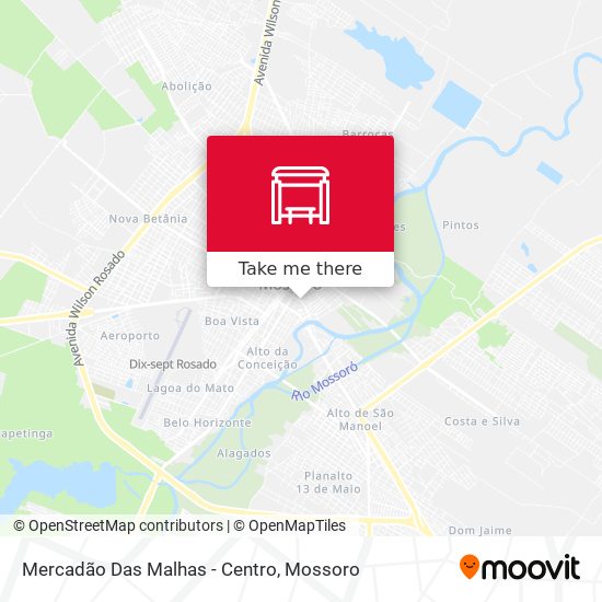 Mercadão Das Malhas - Centro map