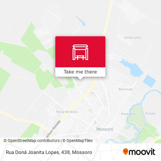 Mapa Rua Doná Joanita Lopes, 438