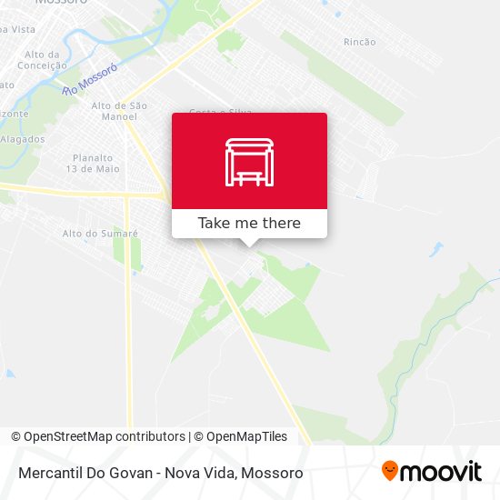 Mercantil Do Govan - Nova Vida map