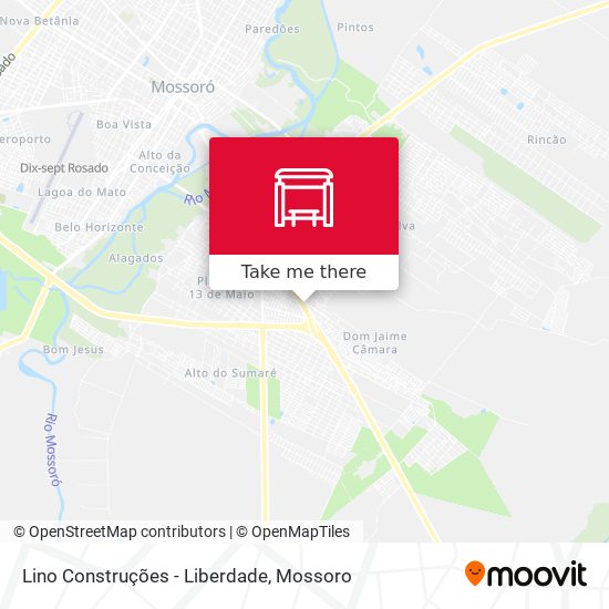 Lino Construções - Liberdade map
