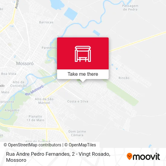 Rua Andre Pedro Fernandes, 2 - Vingt Rosado map