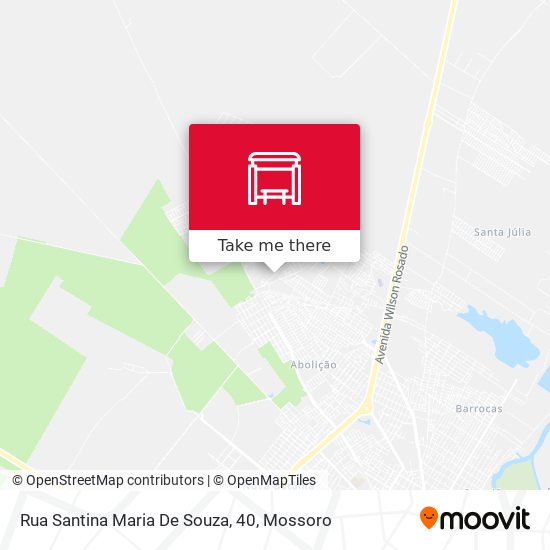 Mapa Rua Santina Maria De Souza, 40