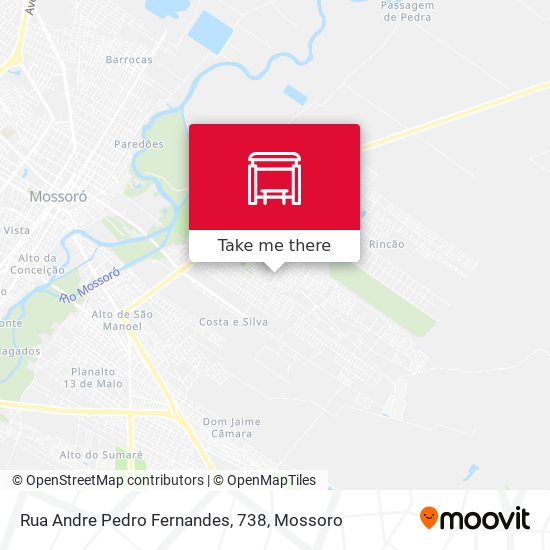 Rua Andre Pedro Fernandes, 738 map