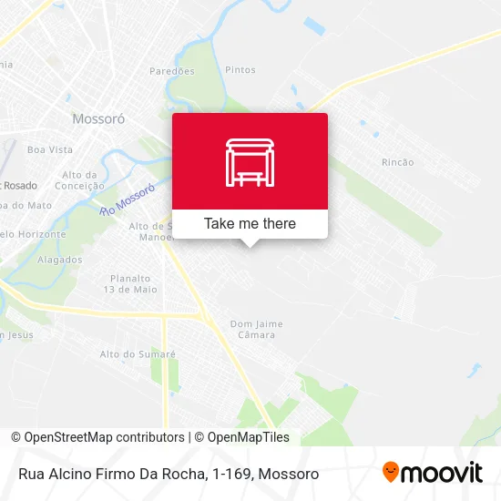 Rua Alcino Firmo Da Rocha, 1-169 map