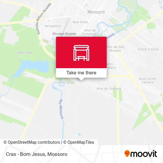 Cras - Bom Jesus map