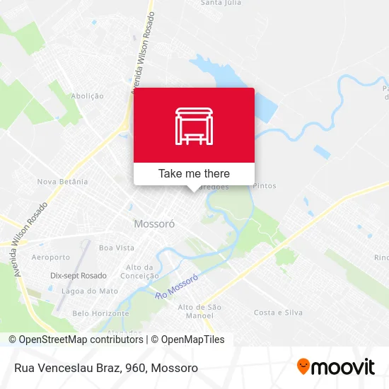 Rua Venceslau Braz, 960 map