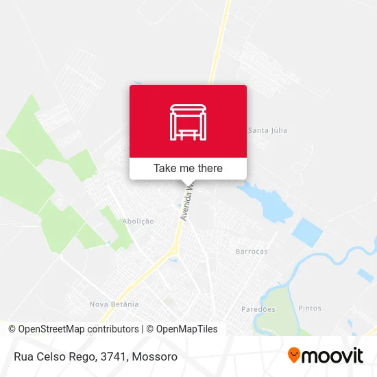 Rua Celso Rego, 3741 map