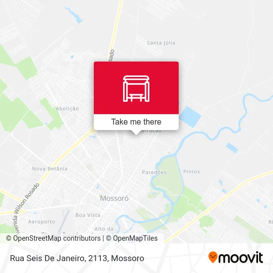 Rua Seis De Janeiro, 2113 map