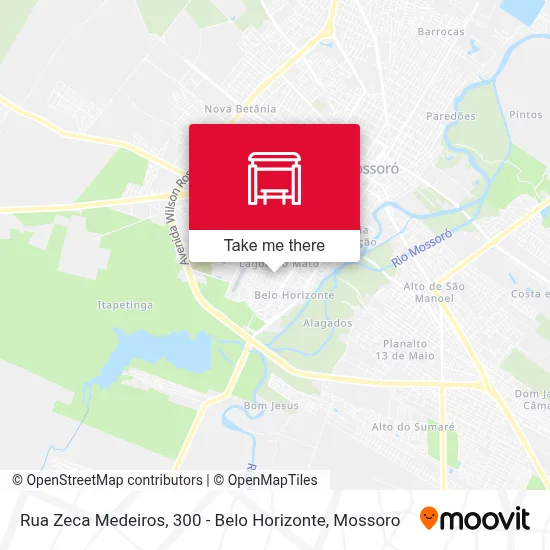Rua Zeca Medeiros, 300 - Belo Horizonte map