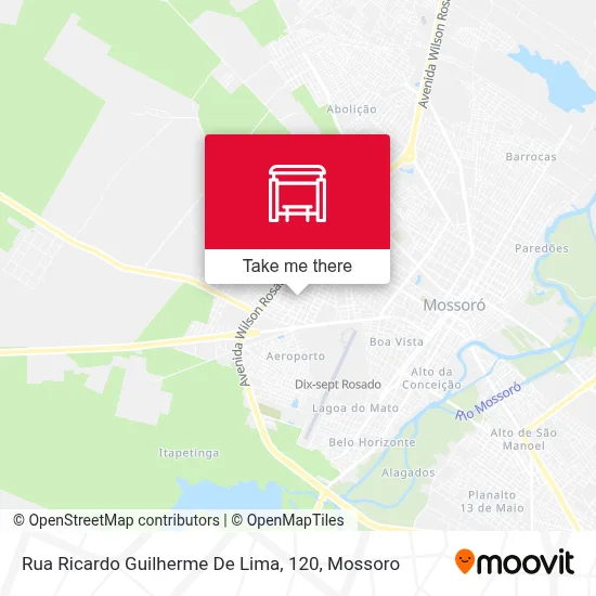 Rua Ricardo Guilherme De Lima, 120 map