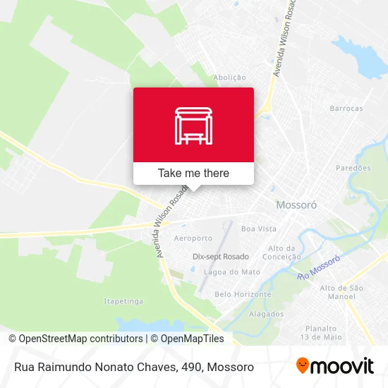 Rua Raimundo Nonato Chaves, 490 map
