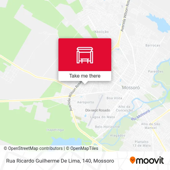 Rua Ricardo Guilherme De Lima, 140 map