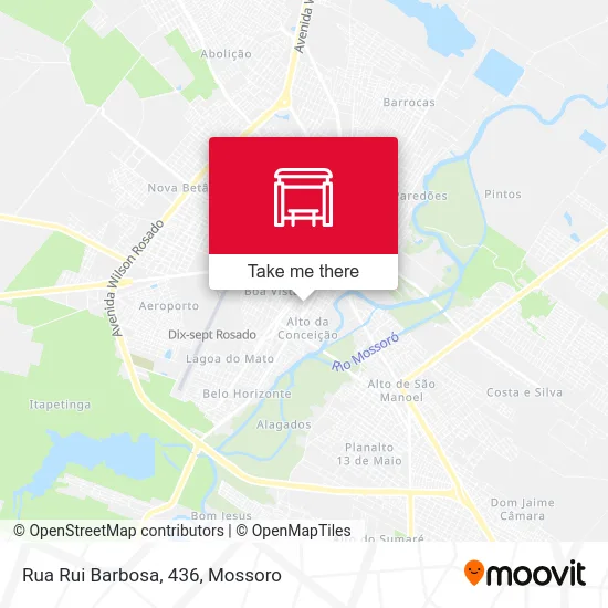 Rua Rui Barbosa, 436 map